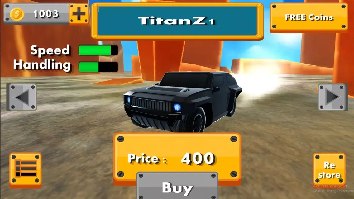 Capturas de tela do Extreme Driving Cars Stunts