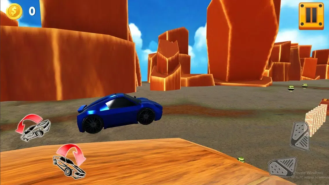 Capturas de tela do Extreme Driving Cars Stunts