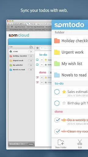 Скриншоты SomTodo - Task/To-do widget