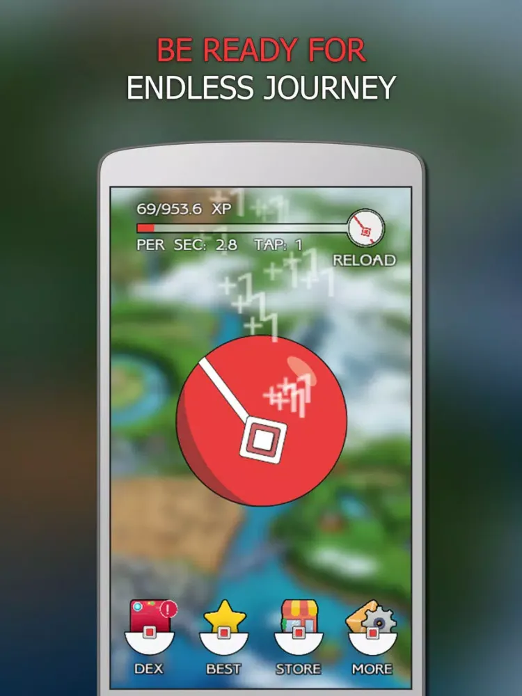 Fakemon Clicker | Fanfic Incremental idle game iPad  স্ক্রিনশট