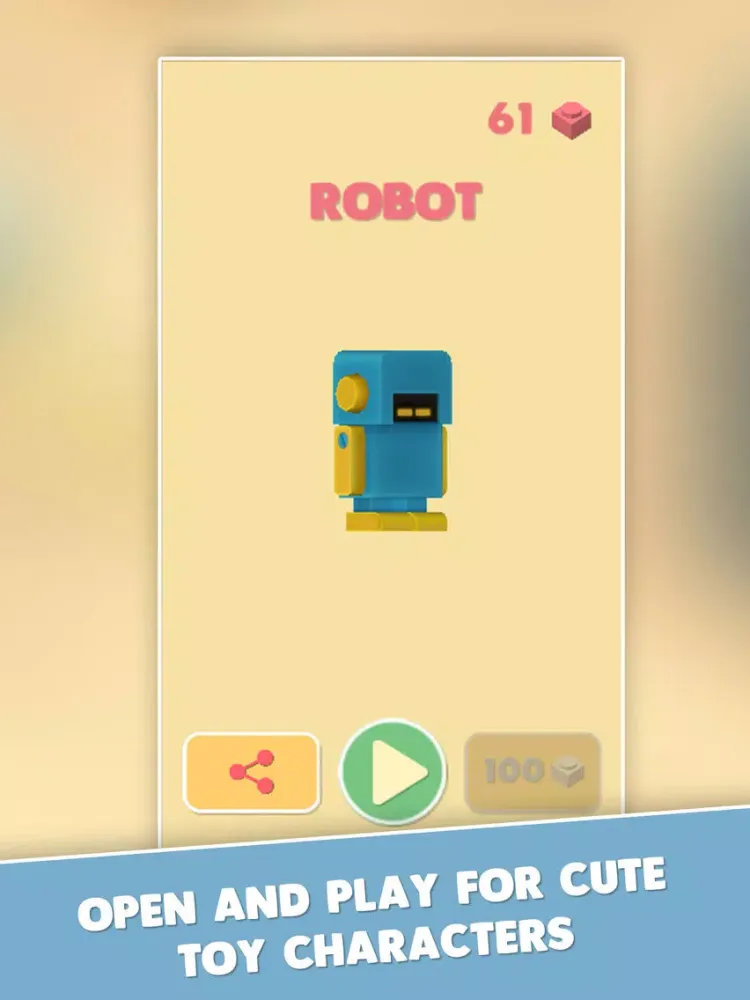 Overleap - free endless jump game about toys iPad 應用截圖