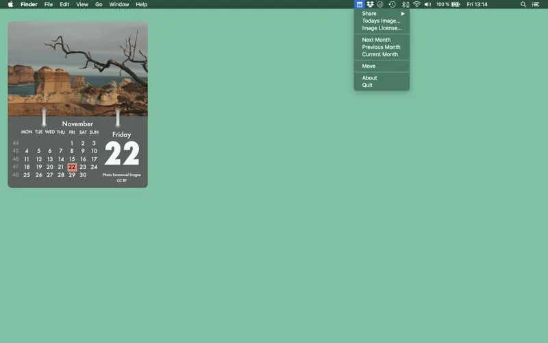 Photo Calendar Nature Screenshots