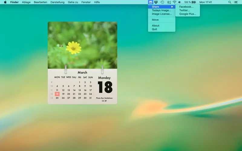 Photo Calendar Nature Screenshots