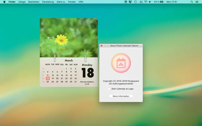Photo Calendar Nature Screenshots
