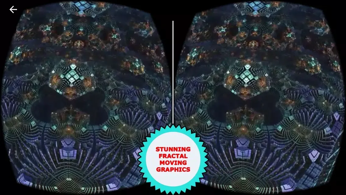 VR Fractals Virtual Reality स्क्रीनशॉट