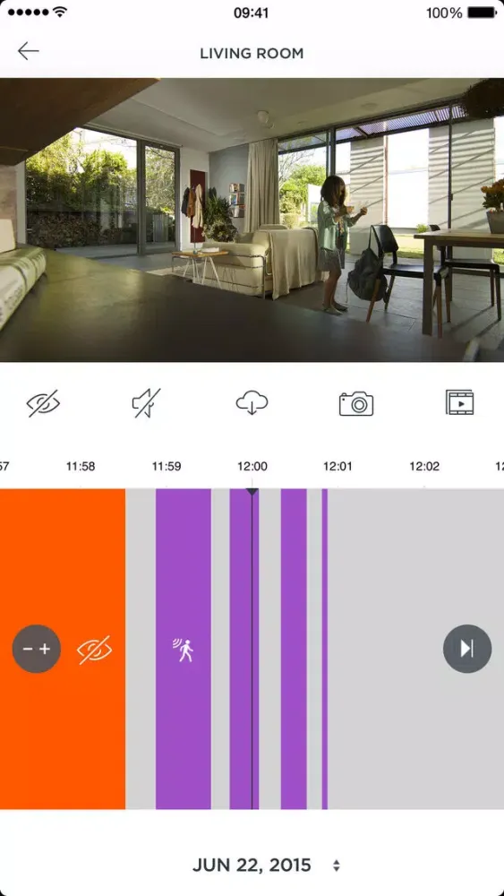 Myfox Security Application Screenshots