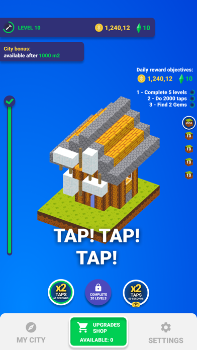 Скриншоты Blocks Building Clicker