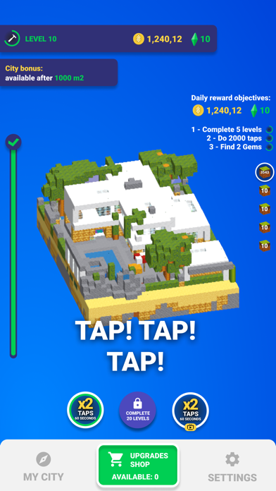 Скриншоты Blocks Building Clicker
