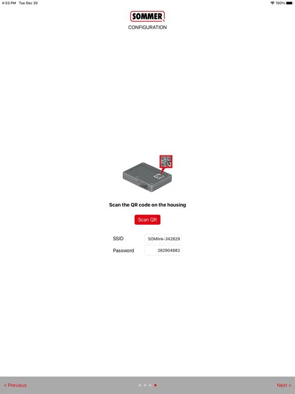 SOMlink S2 iPad  Screenshots