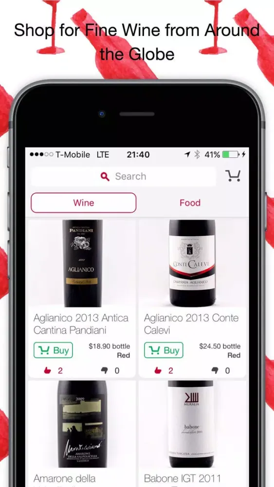 تصاویر Sommly Wine App – Shop for the Finest Wines from Around the Globe
