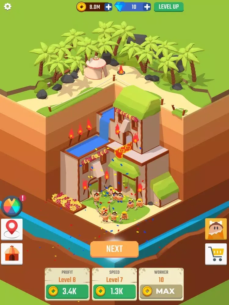 Idle Digger Inc. iPad  Ekran Görüntüleri