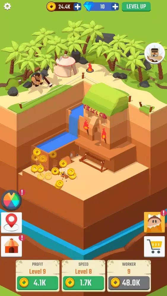 Idle Digger Inc. Ekran Görüntüleri