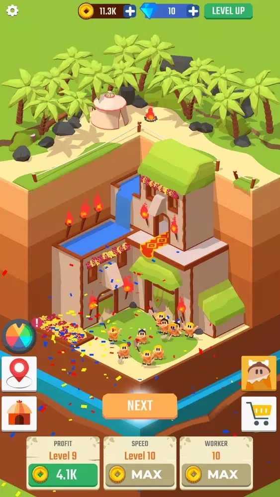 Idle Digger Inc. Ekran Görüntüleri