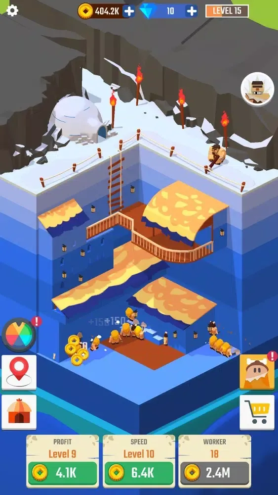 Idle Digger Inc. Ekran Görüntüleri
