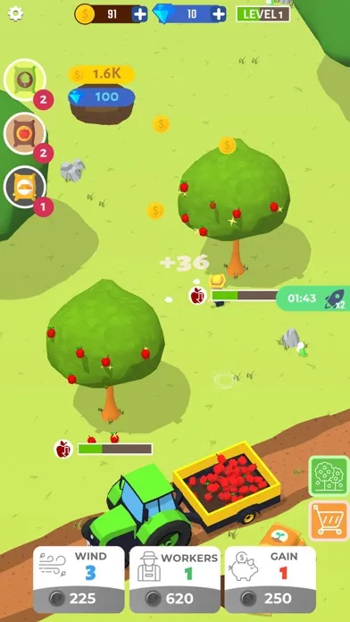 Captures d'écran de Idle Orchard