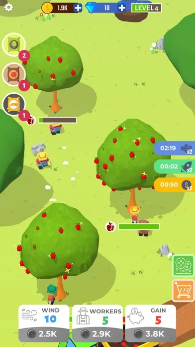 Captures d'écran de Idle Orchard