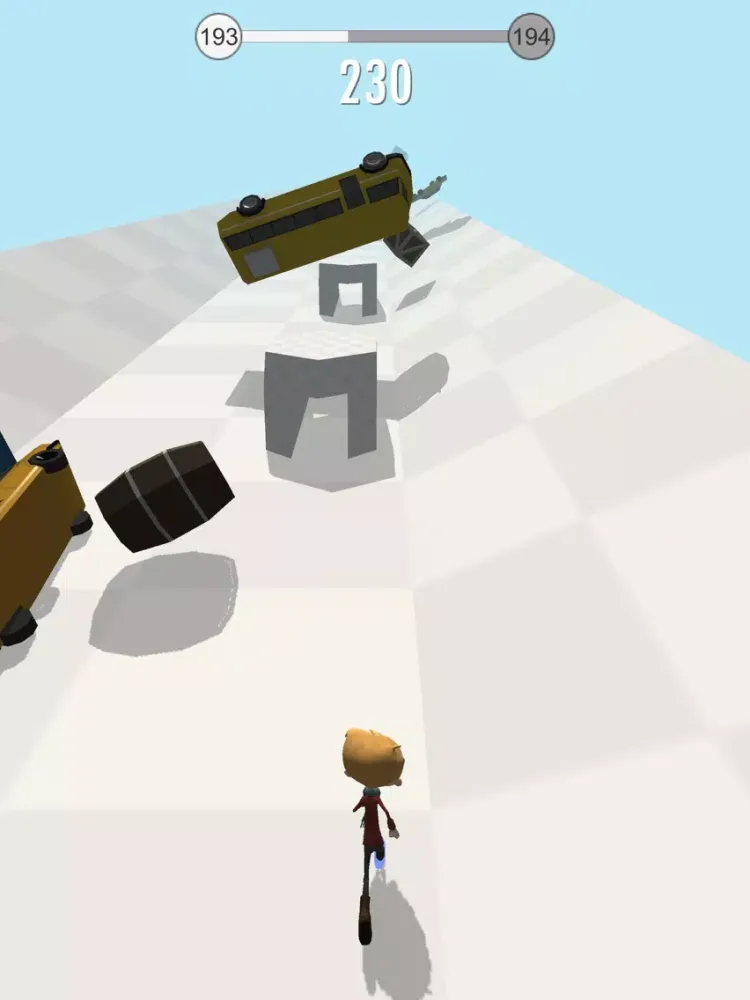 Uphill Avalanche iPad  Screenshots