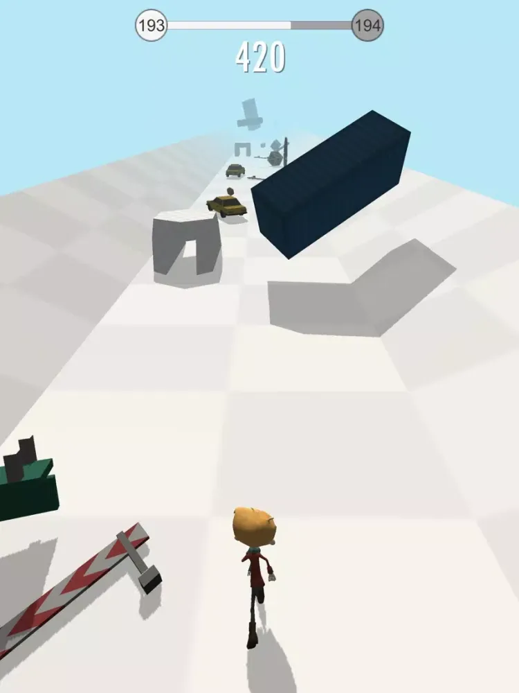 Uphill Avalanche iPad  Screenshots