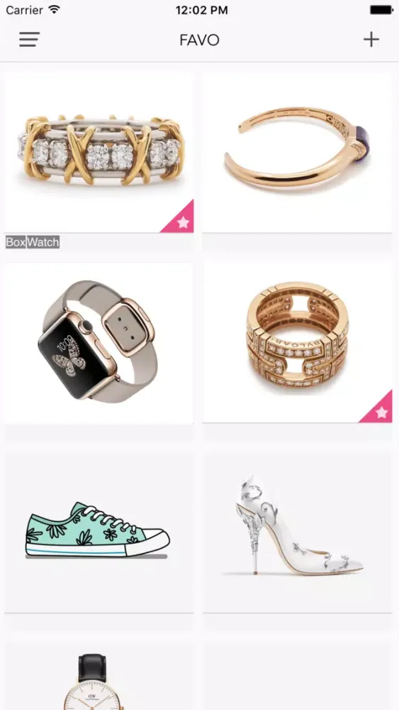 Favo - collect your favorite things سکرین شاٹس