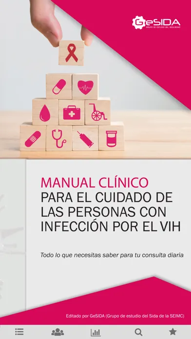Manual Clínico VIH -  GeSIDA Screenshots