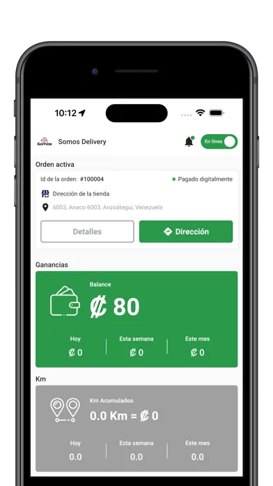 Ảnh chụp màn hình của SomosCR - Repartidor