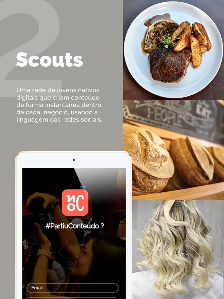 Captures d'écran de NOC iPad 