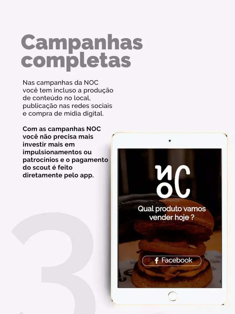 Captures d'écran de NOC iPad 