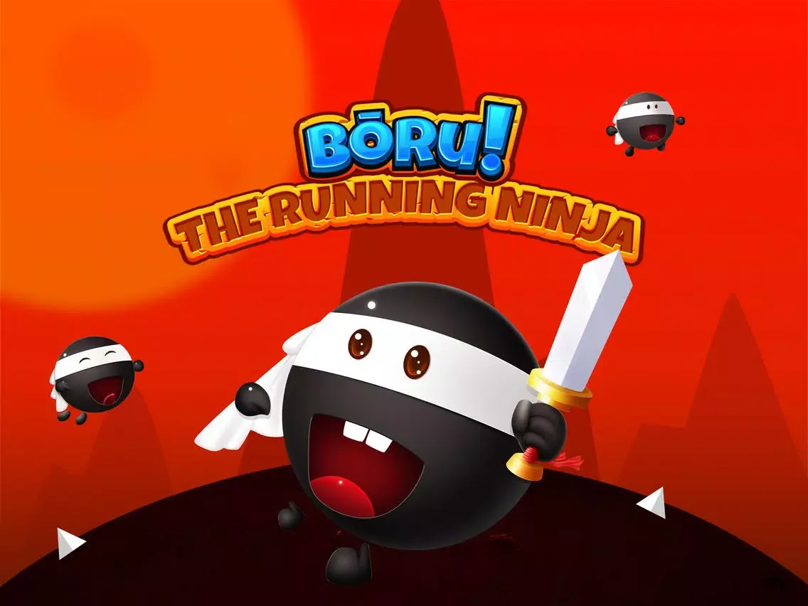 Boru the running ninja iPad  스크린샷