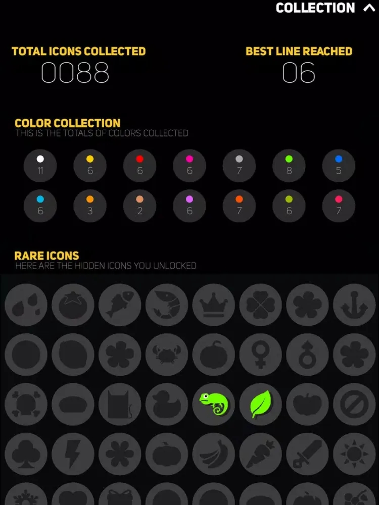 Icon Collector iPad 應用截圖