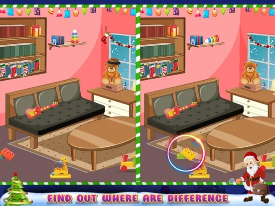 Скриншоты Xmas Find The Difference iPad 