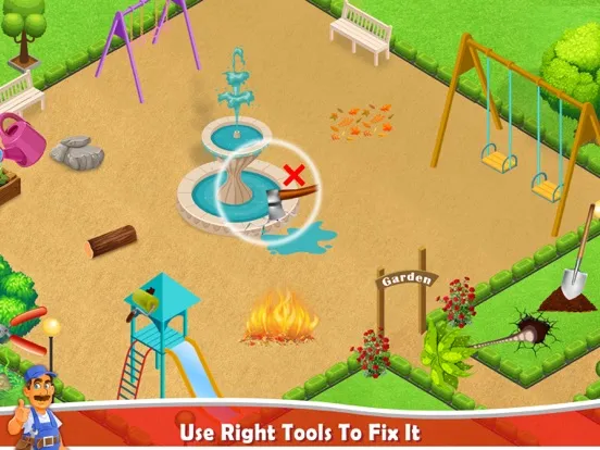 Скриншоты Fix It Game : Repair & Cleanup iPad