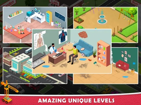 Скриншоты Fix It Game : Repair & Cleanup iPad