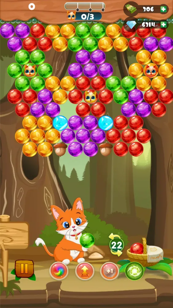 ภาพหน้าจอของ Bubble Shooter