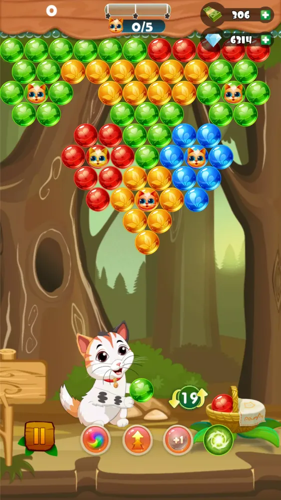ภาพหน้าจอของ Bubble Shooter