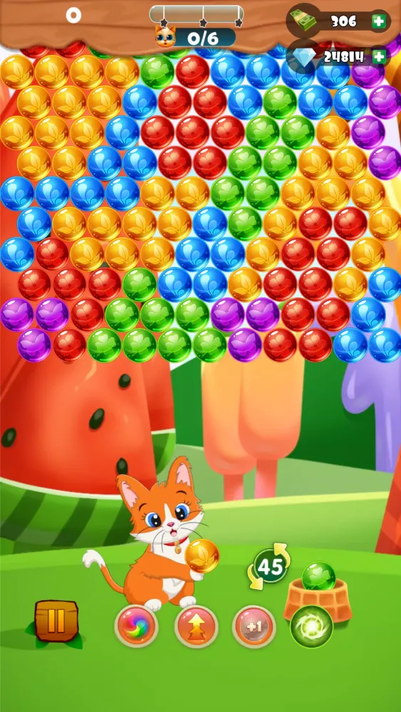 ภาพหน้าจอของ Bubble Shooter