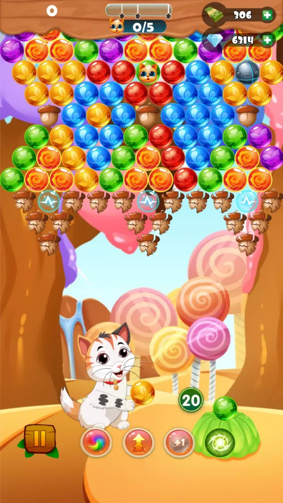 ภาพหน้าจอของ Bubble Shooter