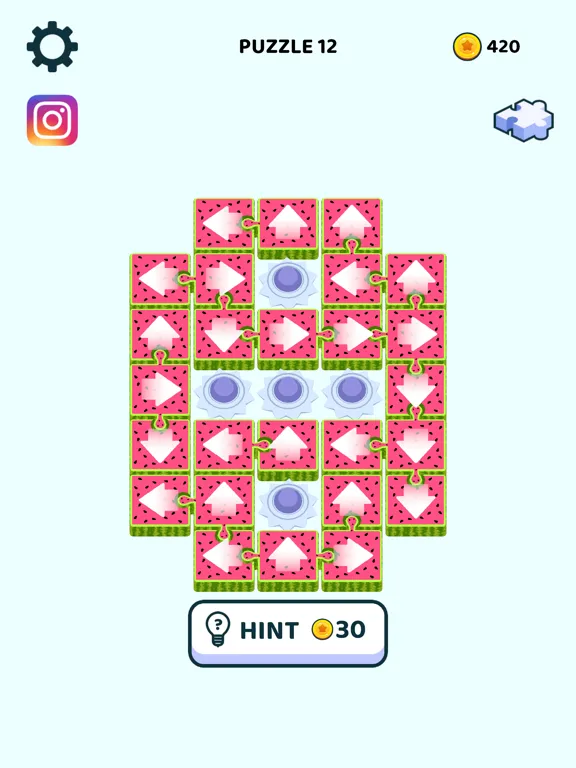 Unpuzzle Blocks iPad  Screenshots