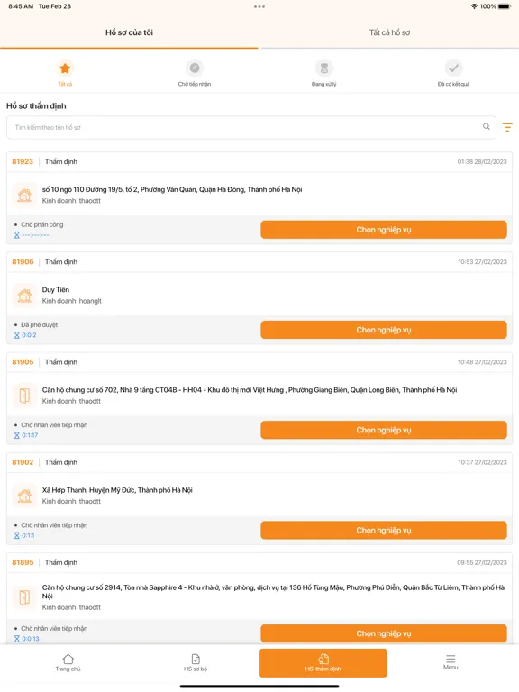 CenValue-Business iPad  Screenshots