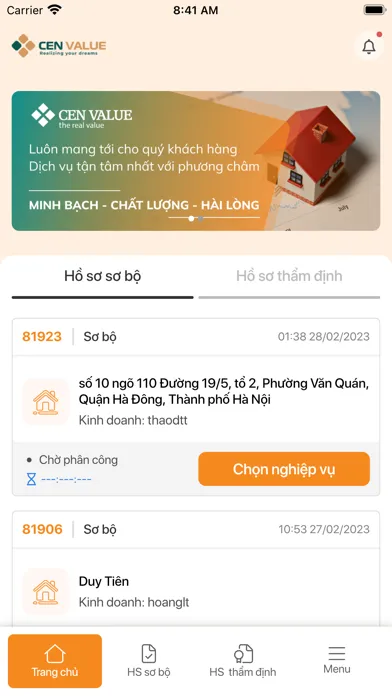 CenValue-Business Screenshots