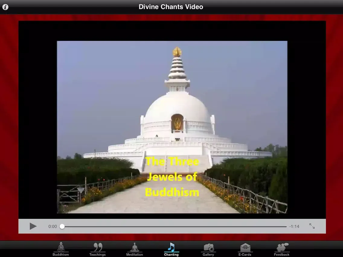 Tangkapan skrin Buddha: The Symbol Of Peace and Bliss iPad 