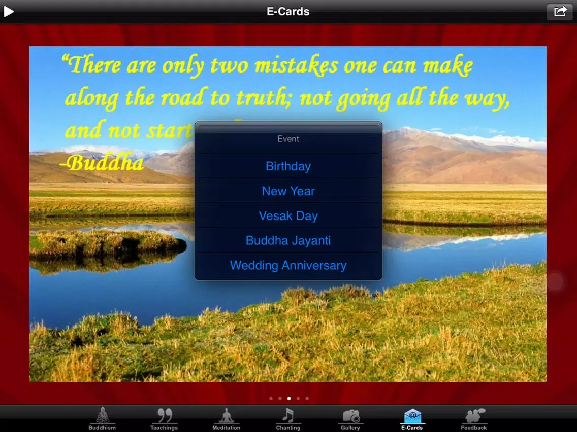Tangkapan skrin Buddha: The Symbol Of Peace and Bliss iPad 