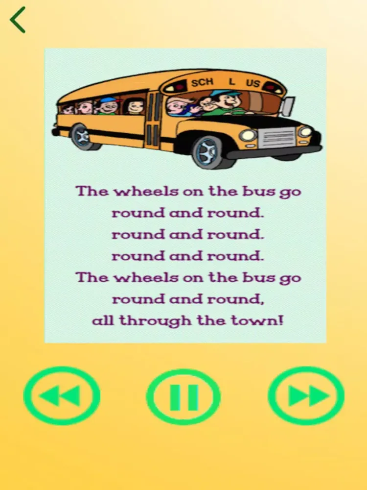 Preschool Online Learning App iPad  Screenshots