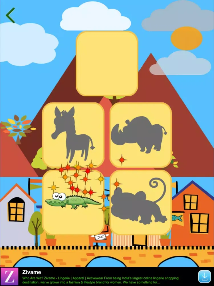 Preschool Online Learning App iPad  Screenshots