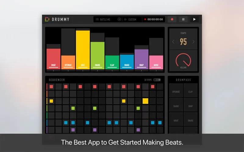 Capturas de tela do Drummy - Ultimate Beat Maker
