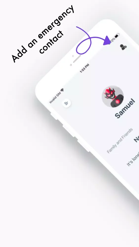 Скриншоты Bloo Safety App