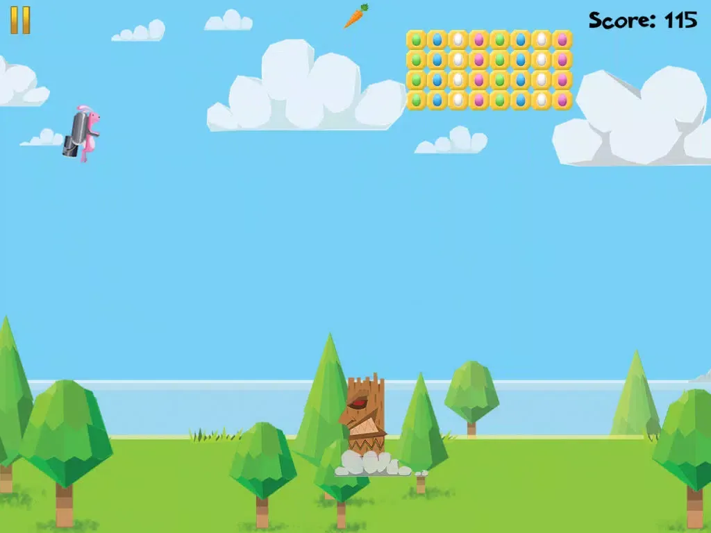 Capturas de tela do Super Jet Bunny iPad 
