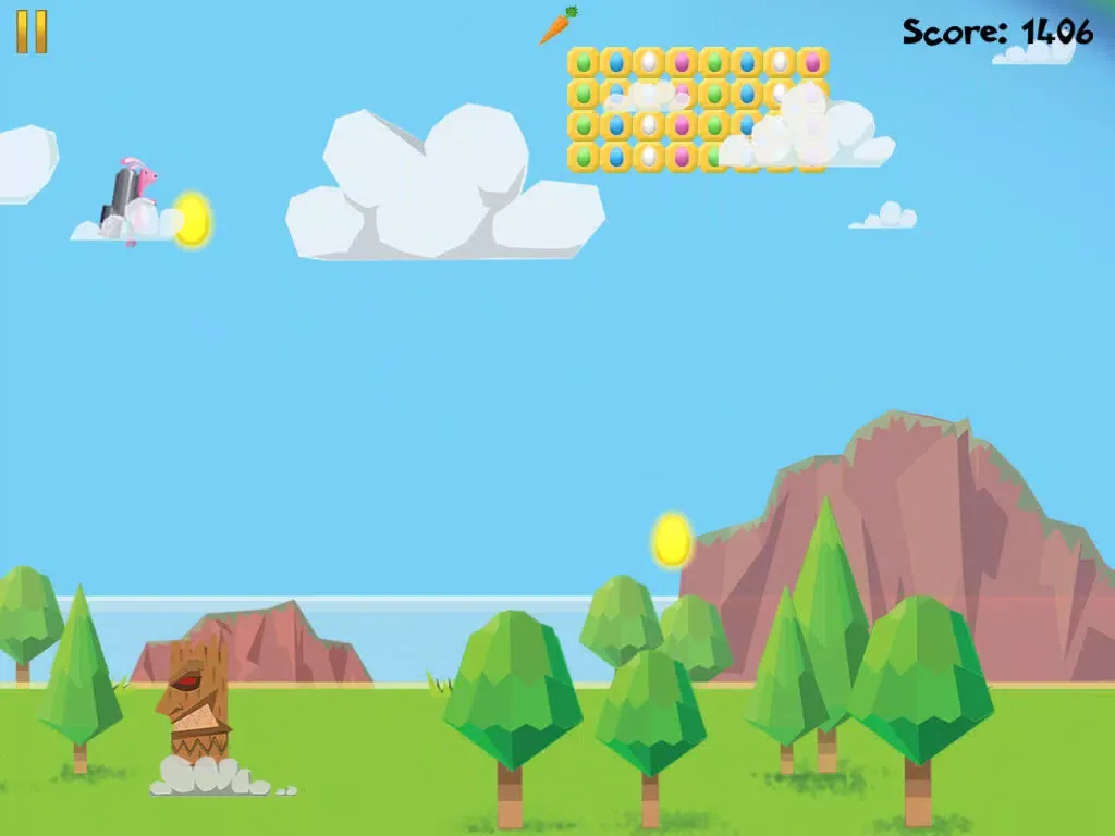 Capturas de tela do Super Jet Bunny iPad 