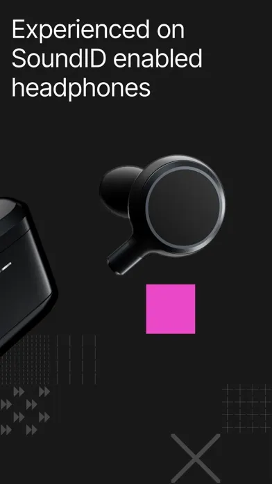 Ảnh chụp màn hình của SoundID for enabled headphones