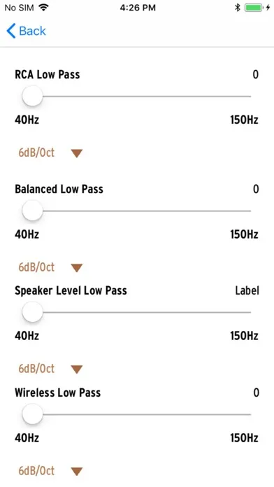 Klipsch LowControl سکرین شاٹس