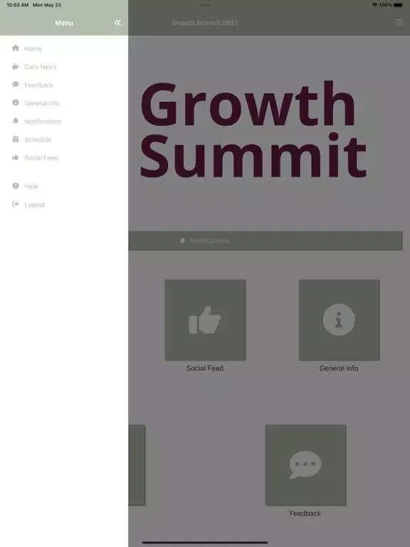 Home Instead Growth Summit iPad 应用截图